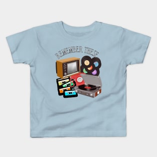 REMEMBER THESE 70'S GADGETS? Kids T-Shirt